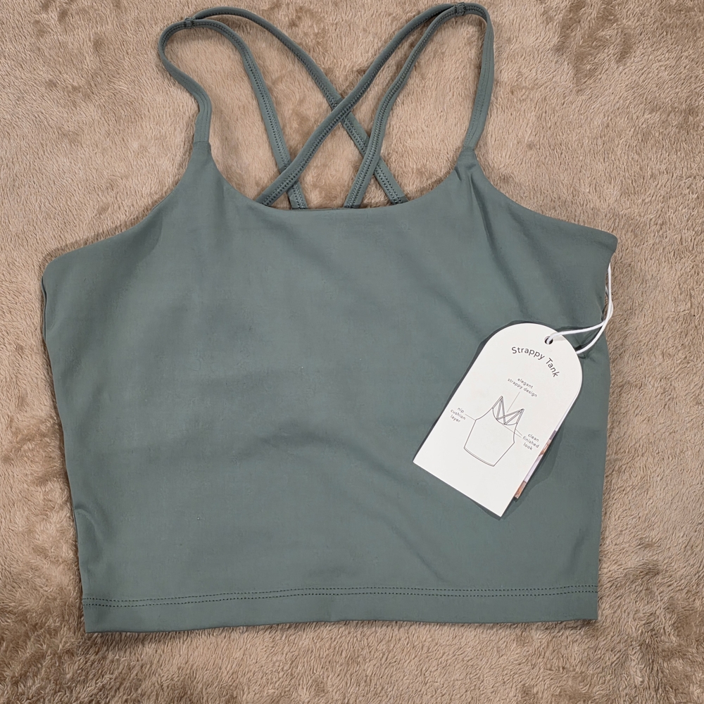 Women's Green Camisole Top